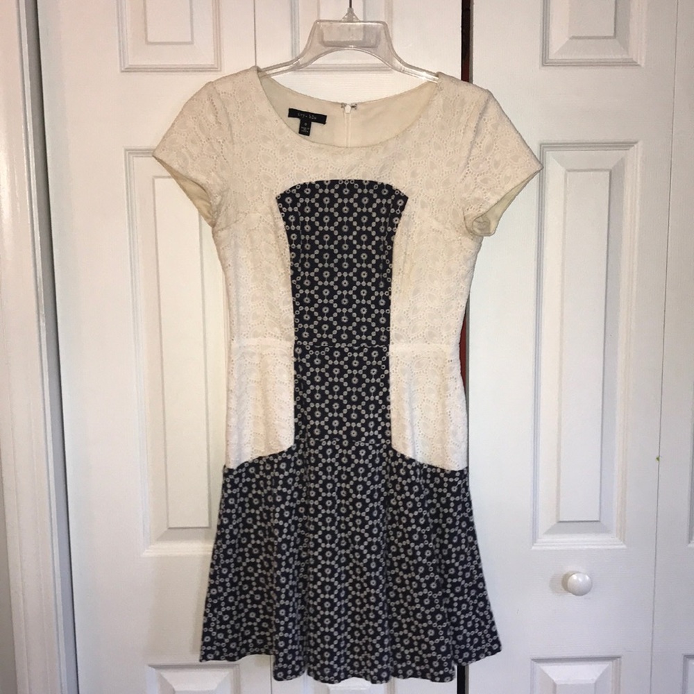 Ivy + blu eyelet dress
